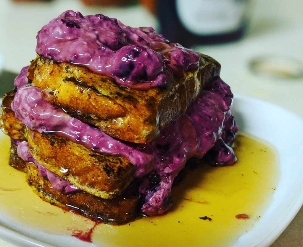 Keto Cream Cheese Stuffed French&nbsp;Toast