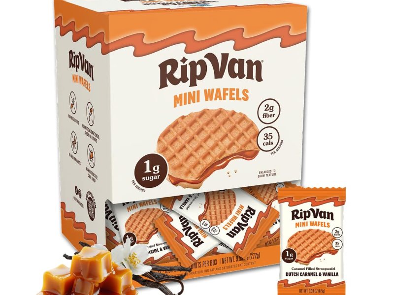 Rip Van Wafels Mini Stroopwafels: The Keto Snack That Makes Morning Coffee Even&nbsp;Better